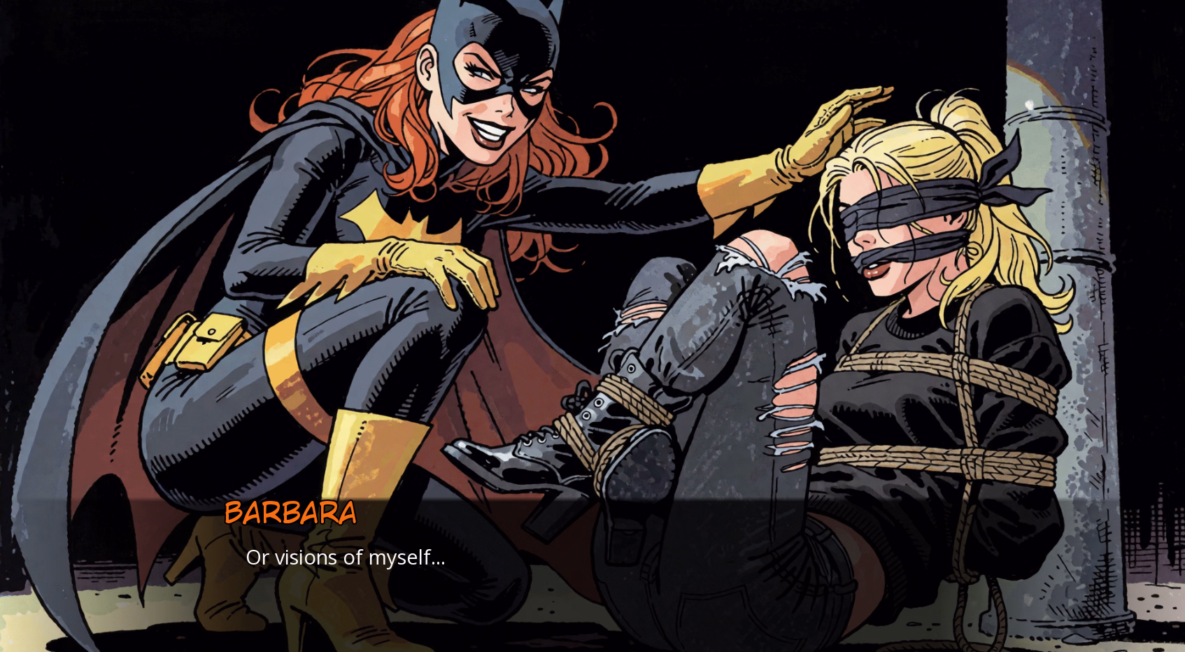 VN Ren'Py Corruption Therapy: Batgirl [Turn: 0] [Domoroboro]
