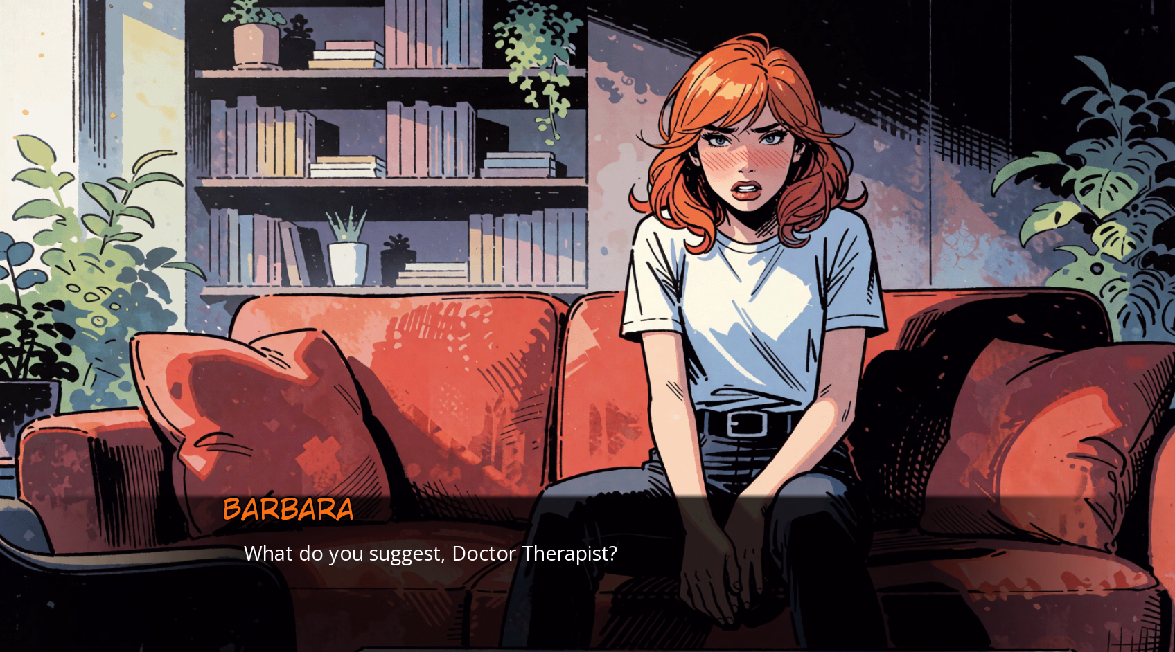 VN Ren'Py Corruption Therapy: Batgirl [Turn: 0] [Domoroboro]