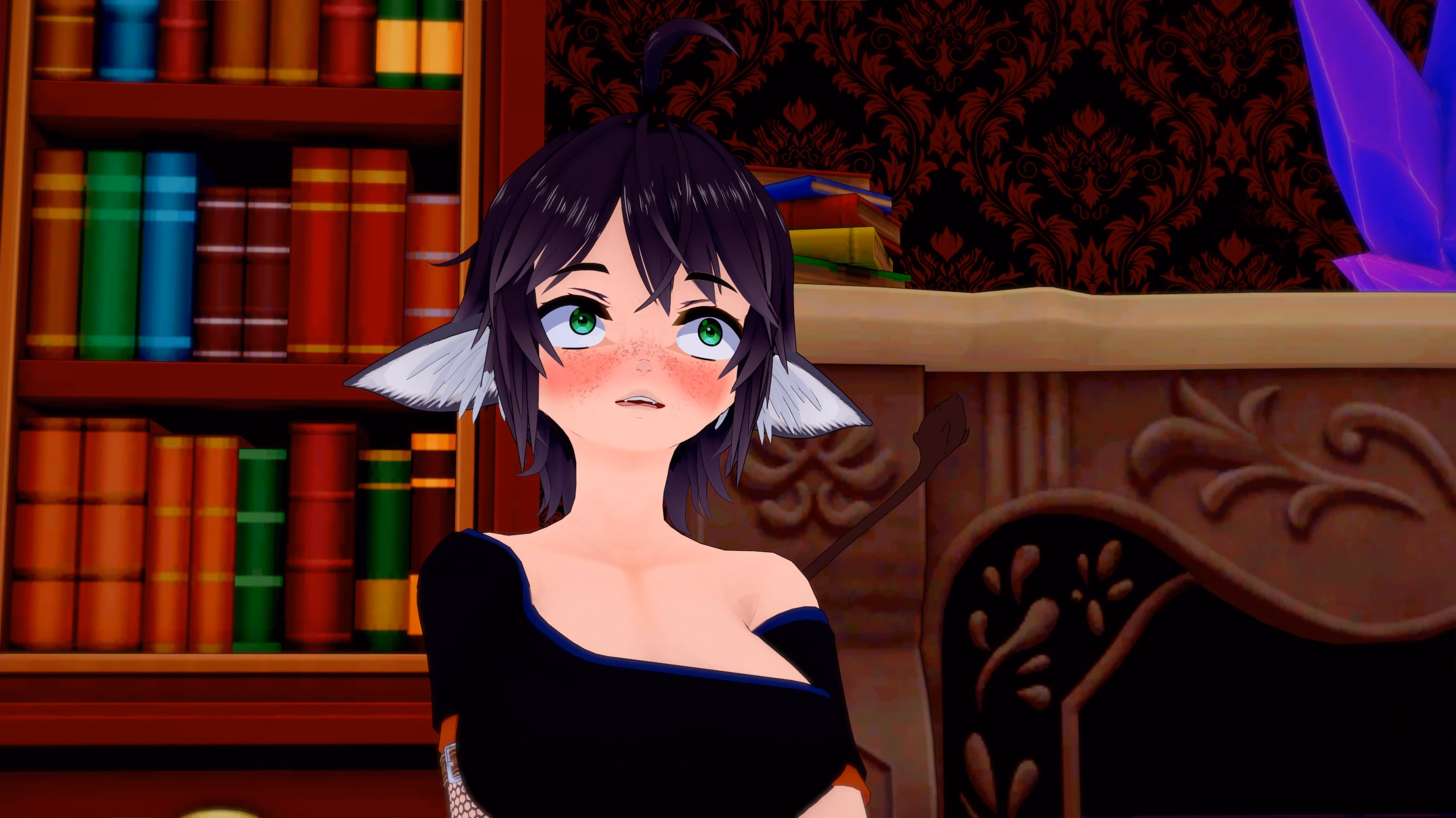 Ren'Py My New Domain [v0.1] [CatWithFeets]