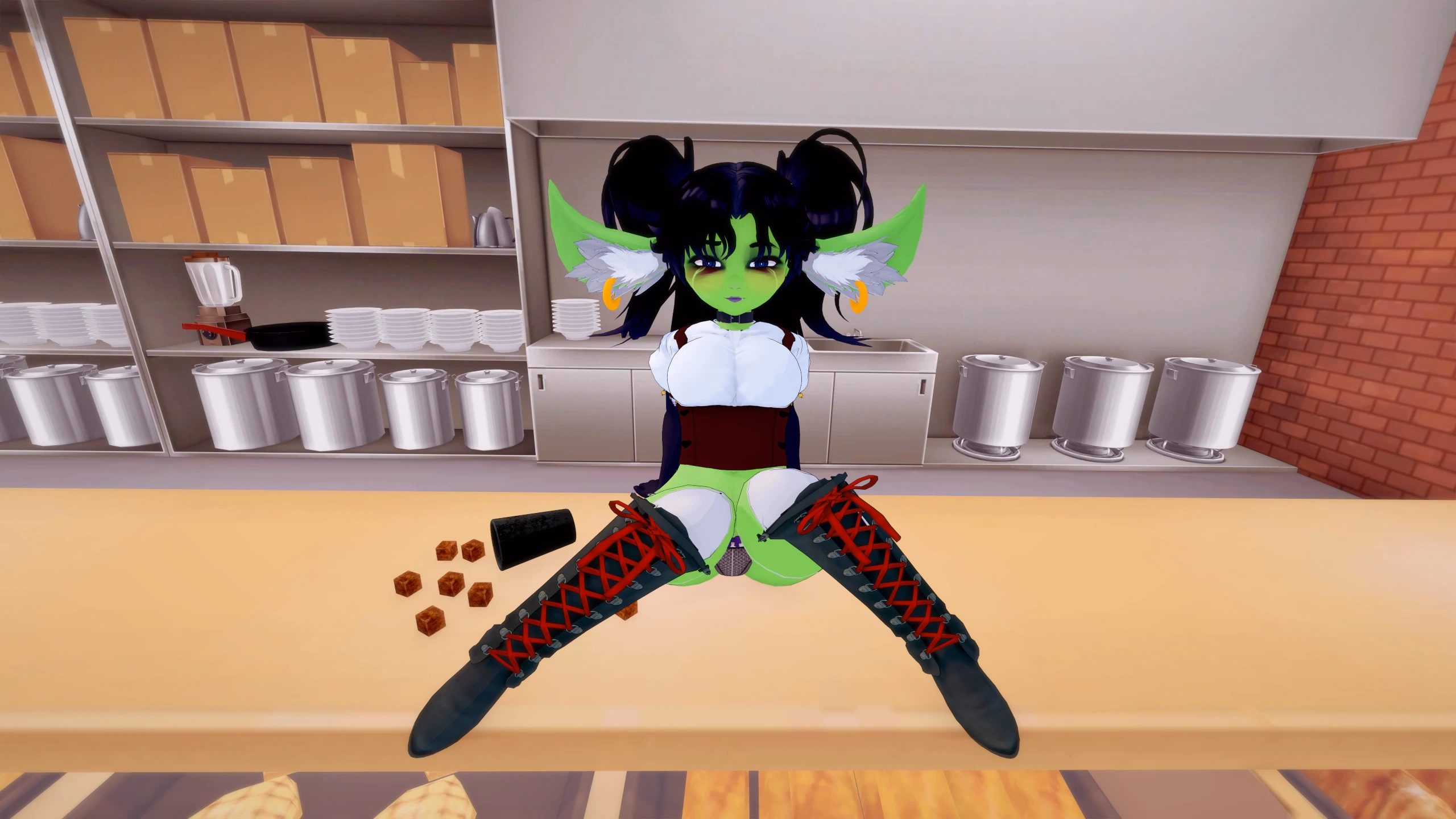 Ren'Py My New Domain [v0.1] [CatWithFeets]