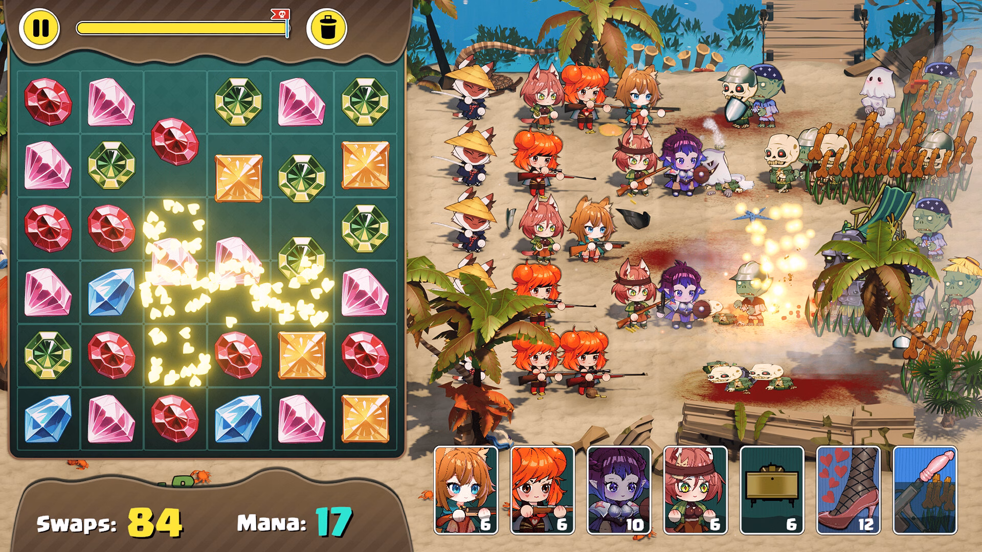 Unity Completed Harem vs Zombies [v1.0 + DLCs] [SerioZ team]