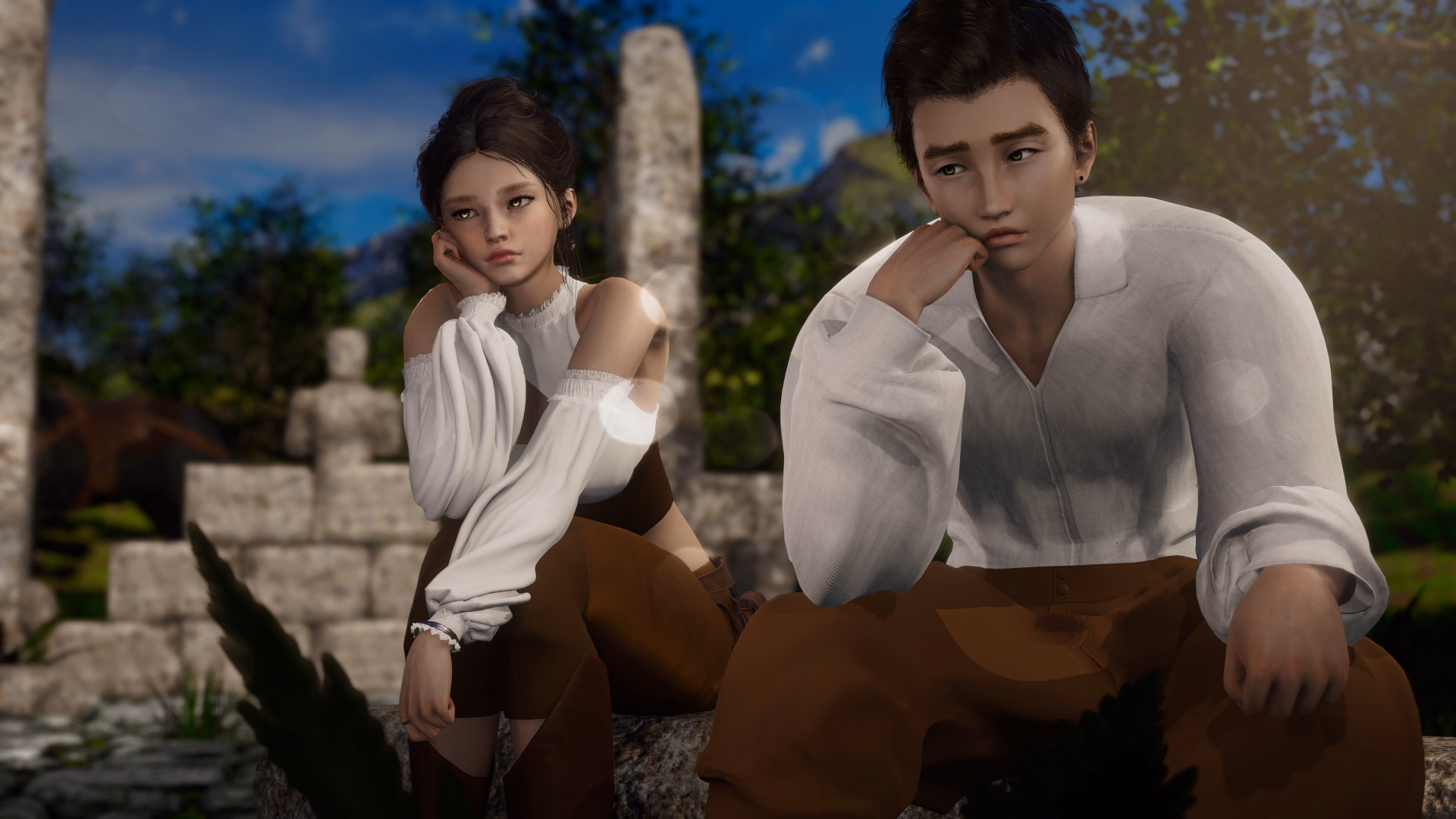 VN Ren'Py The Darkness Within [v0.1] [MisheruMaxis]