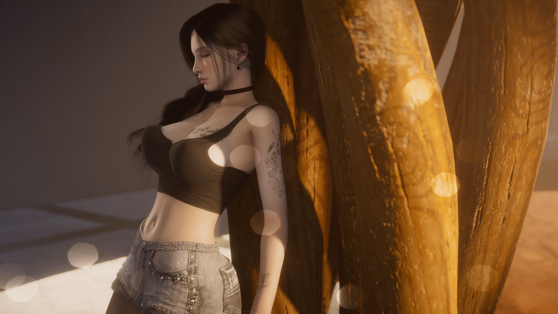 VN Ren'Py The Darkness Within [v0.1] [MisheruMaxis]