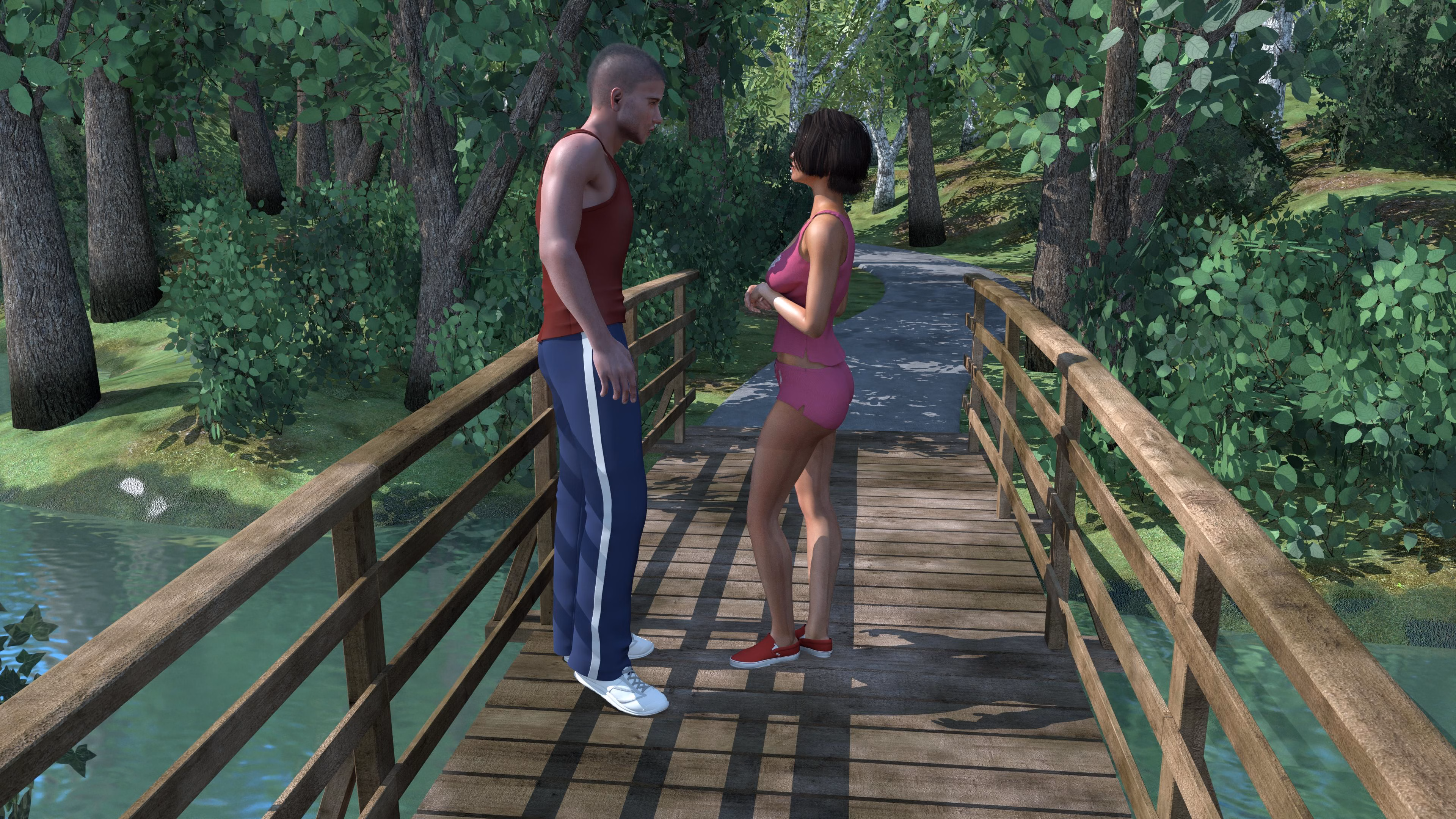 VN Ren'Py The Ballad of Staci's Mum [Part 1] [Seedy Aitch Productions]