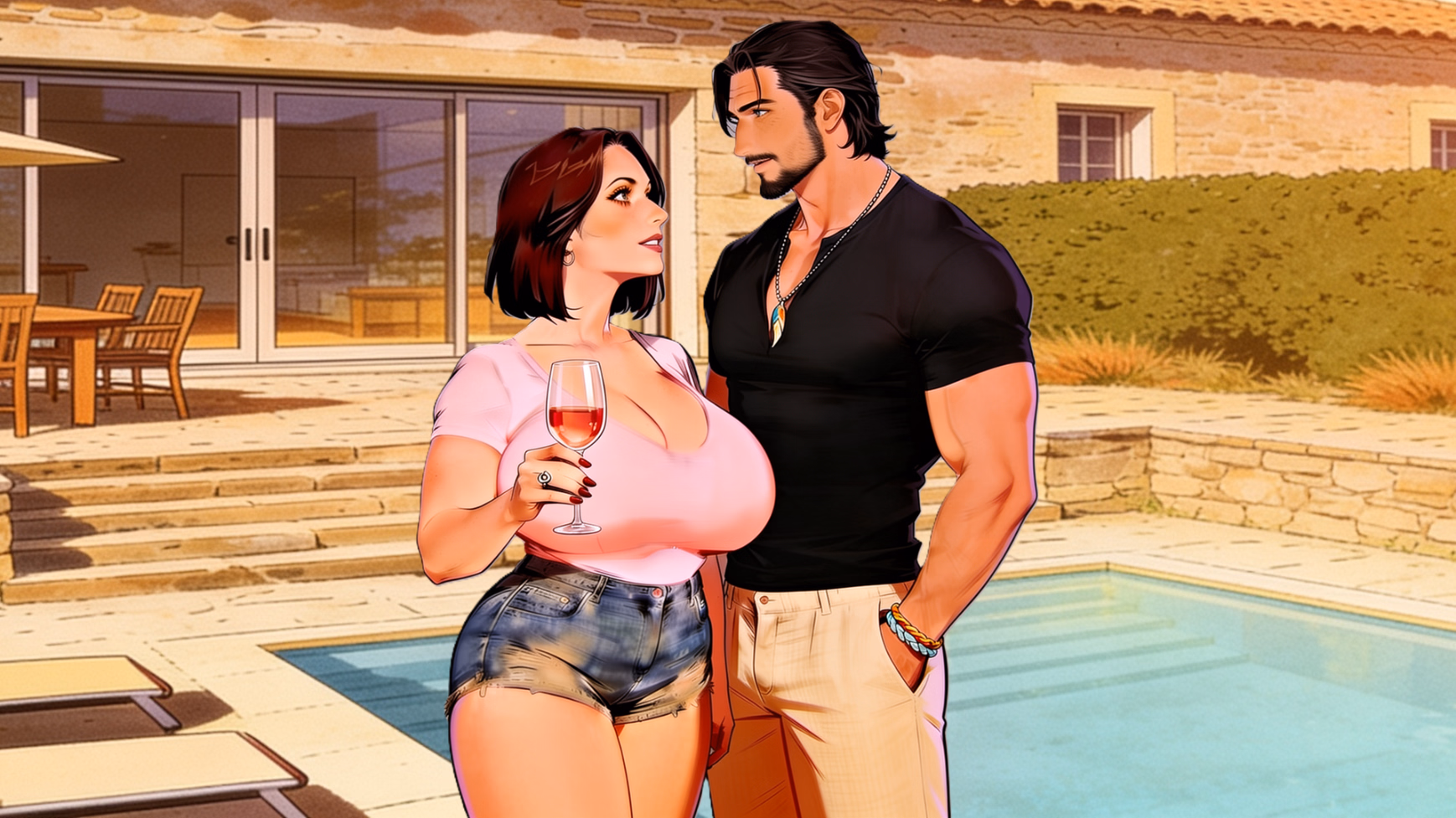 VN Ren'Py Behind Closed Doors [Demo] [Sana]