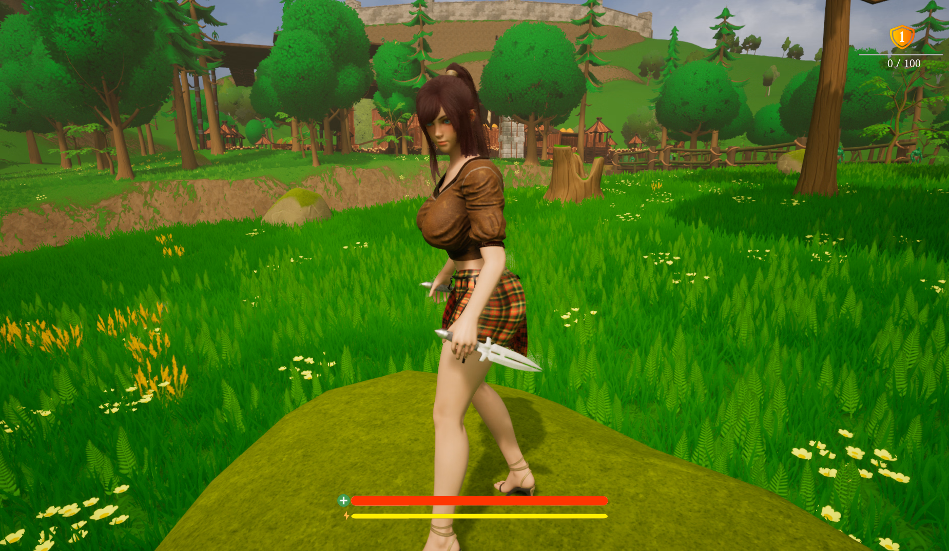 Unreal Engine Sexy Thief Girl [v0.01] [Globbles]