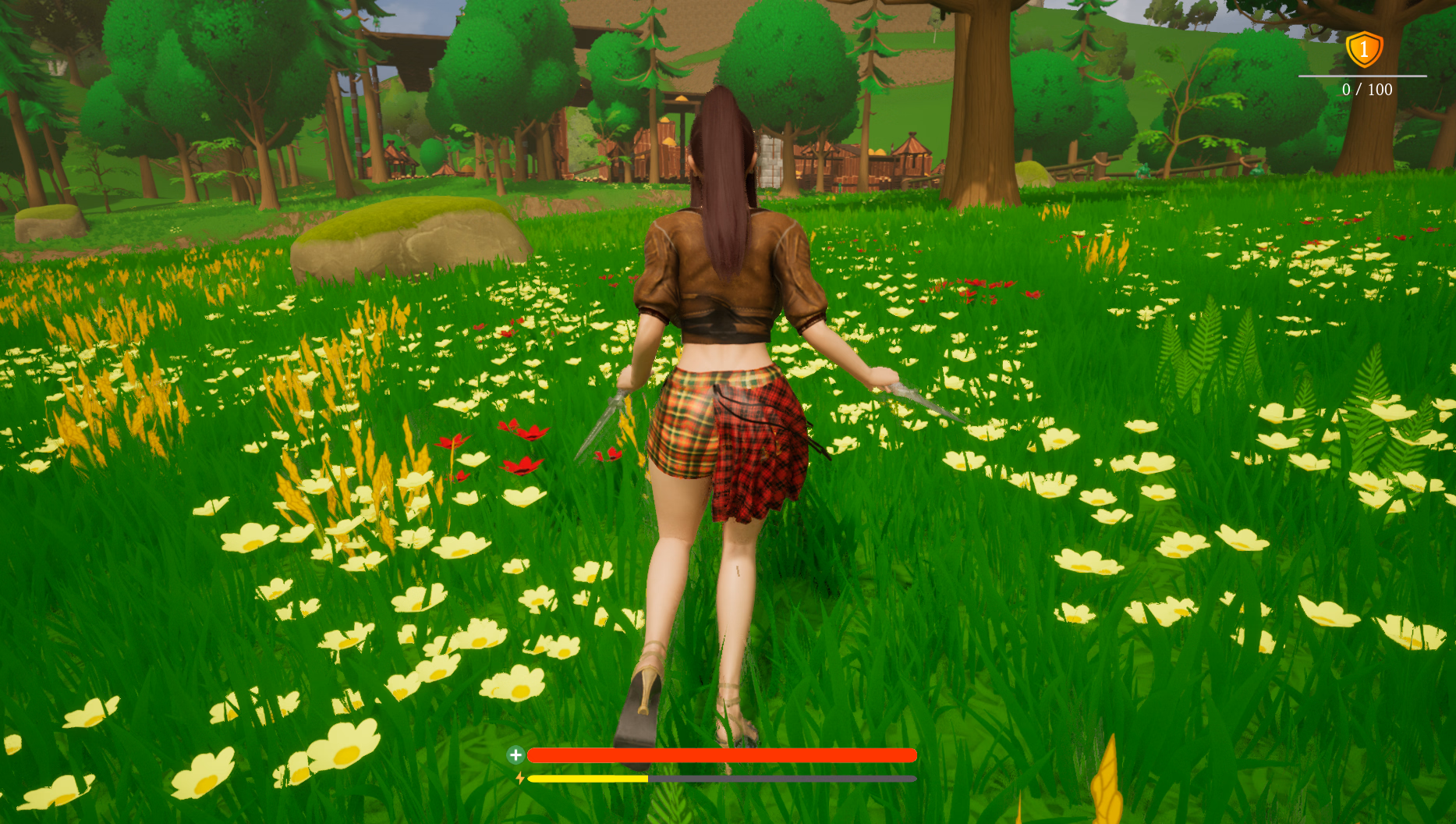 Unreal Engine Sexy Thief Girl [v0.01] [Globbles]