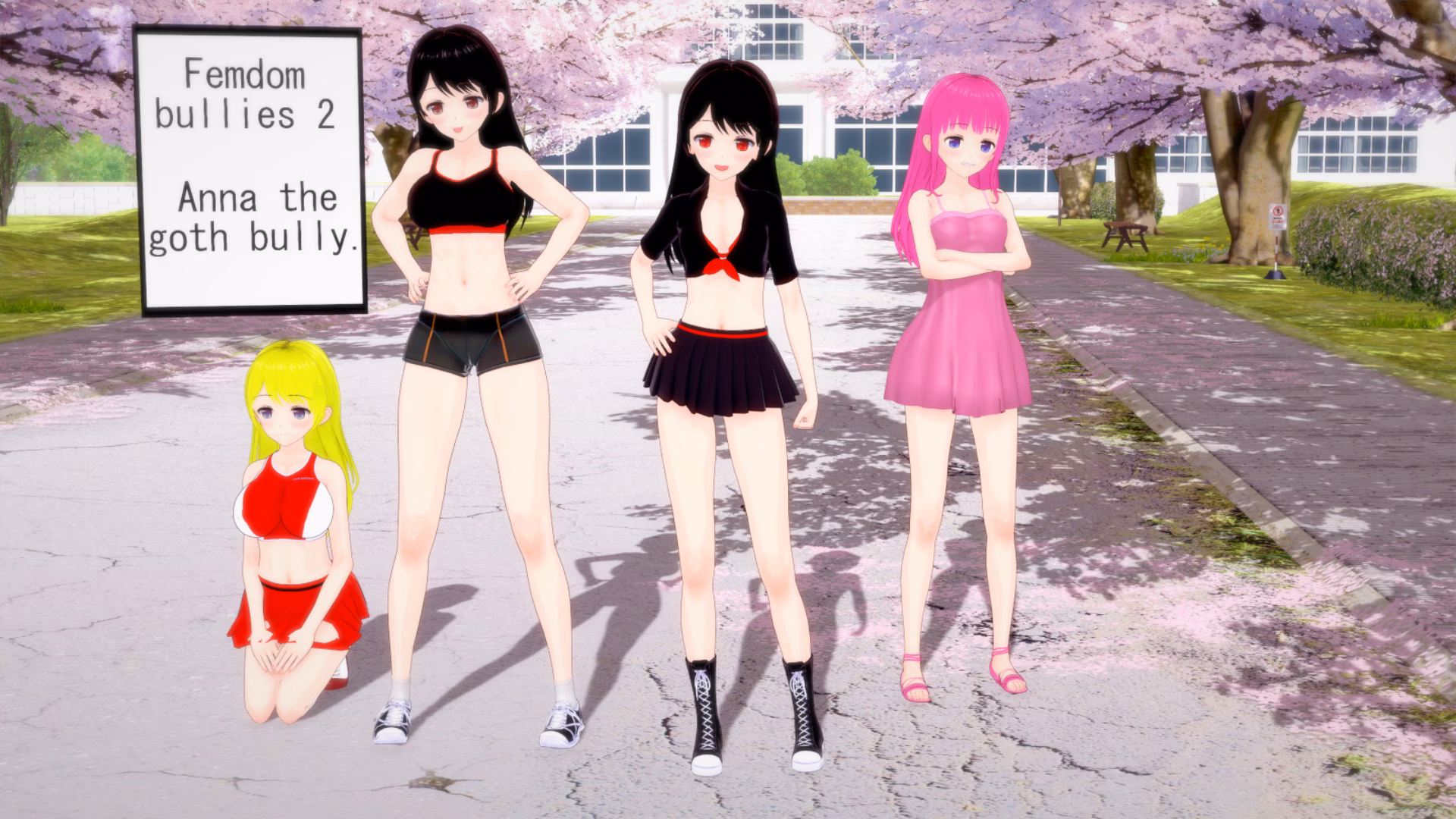 VN Ren'Py Completed Femdom Bullies 2: Anna The Bully [v1.0] [5 days of femdom]