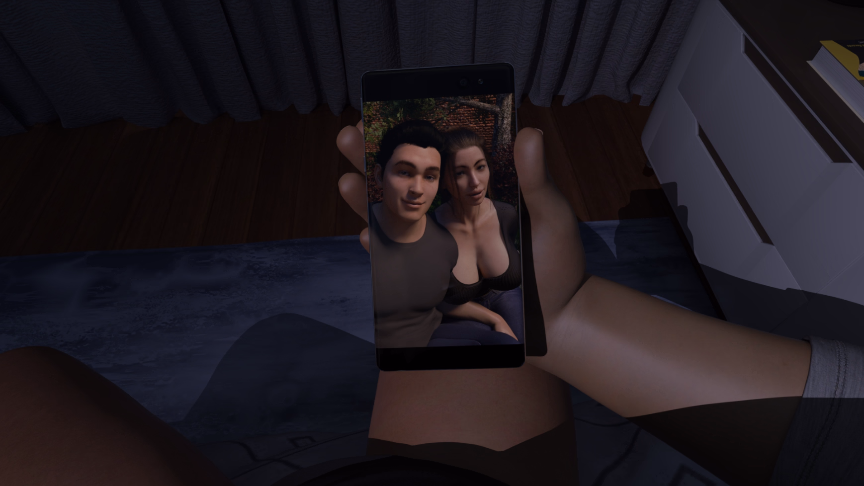 Ren'Py My Girlfriend is WAY TOO CLOSE with my dad!! [v1.0] [Sieglinnde]