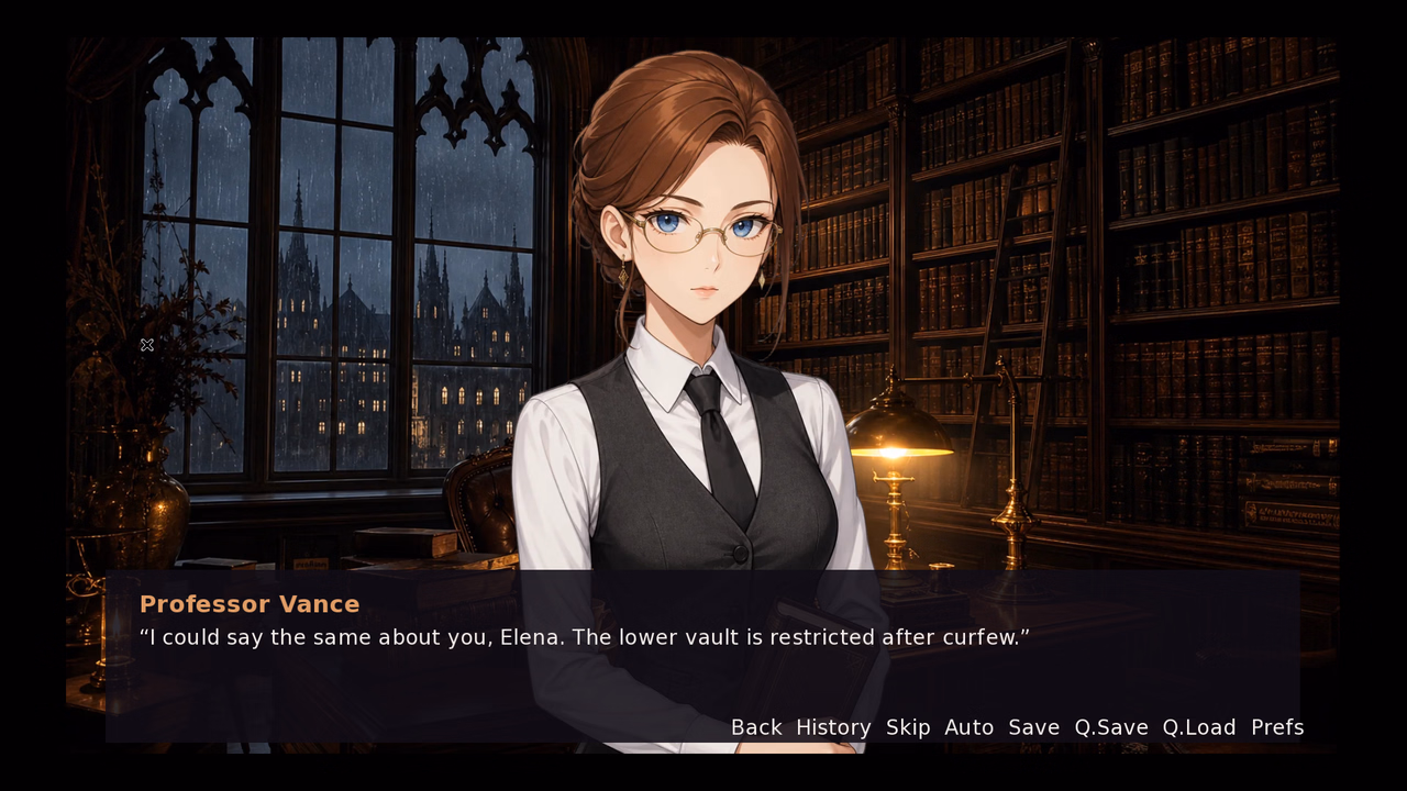 VN Ren'Py Elena: Crimson Archives [v0.1.0] [Flat 404]