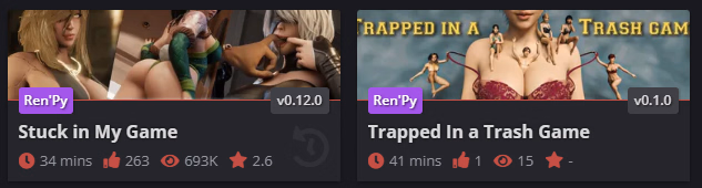 Ren'Py Trapped In a Trash Game [v0.1.0] [TrippyTapioca]