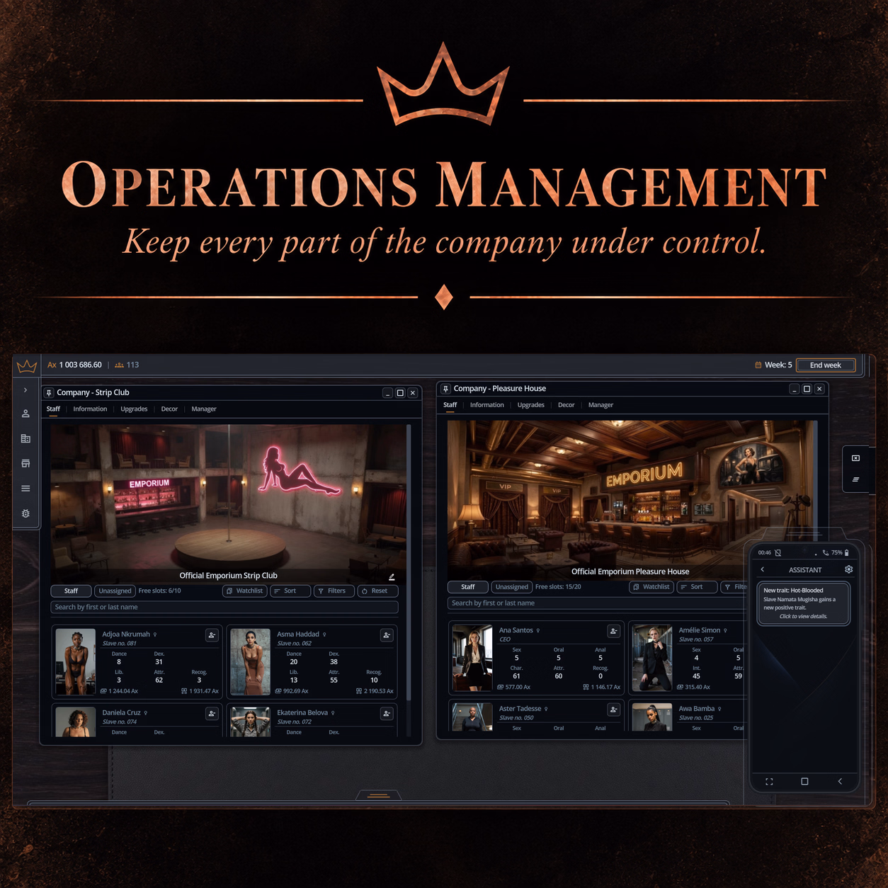 Godot Emporium: Assets. Order. Prosperity [v0.2.1] [Ambrozja Studio]