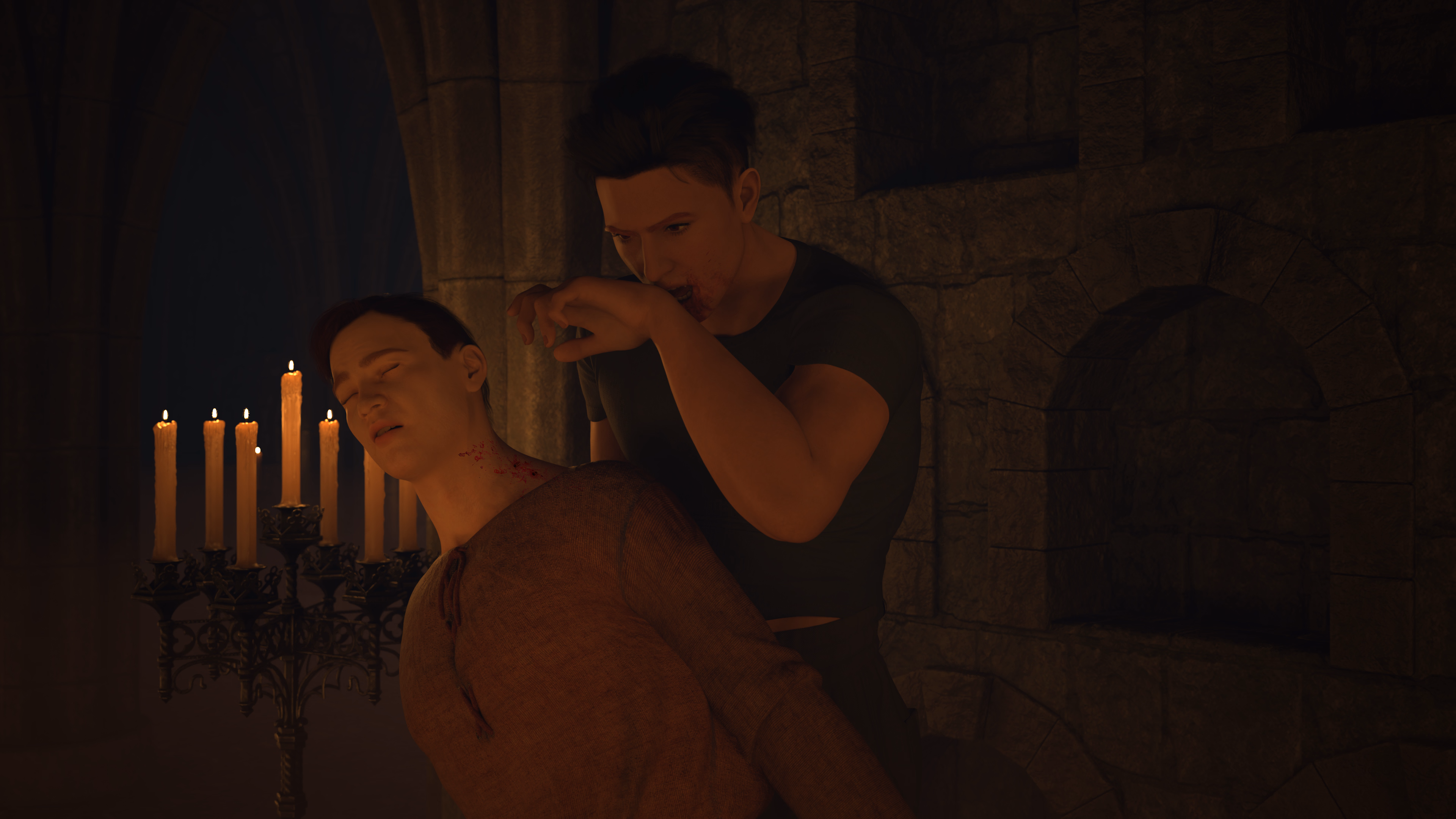 VN Ren'Py Vampire Chronicles: The BloodLord [Ch.1] [MrX]