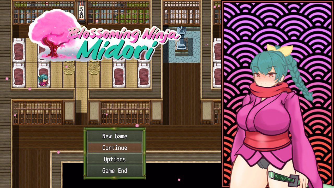 RPGM Blossoming Ninja Midori [Demo July] [Azurezero]