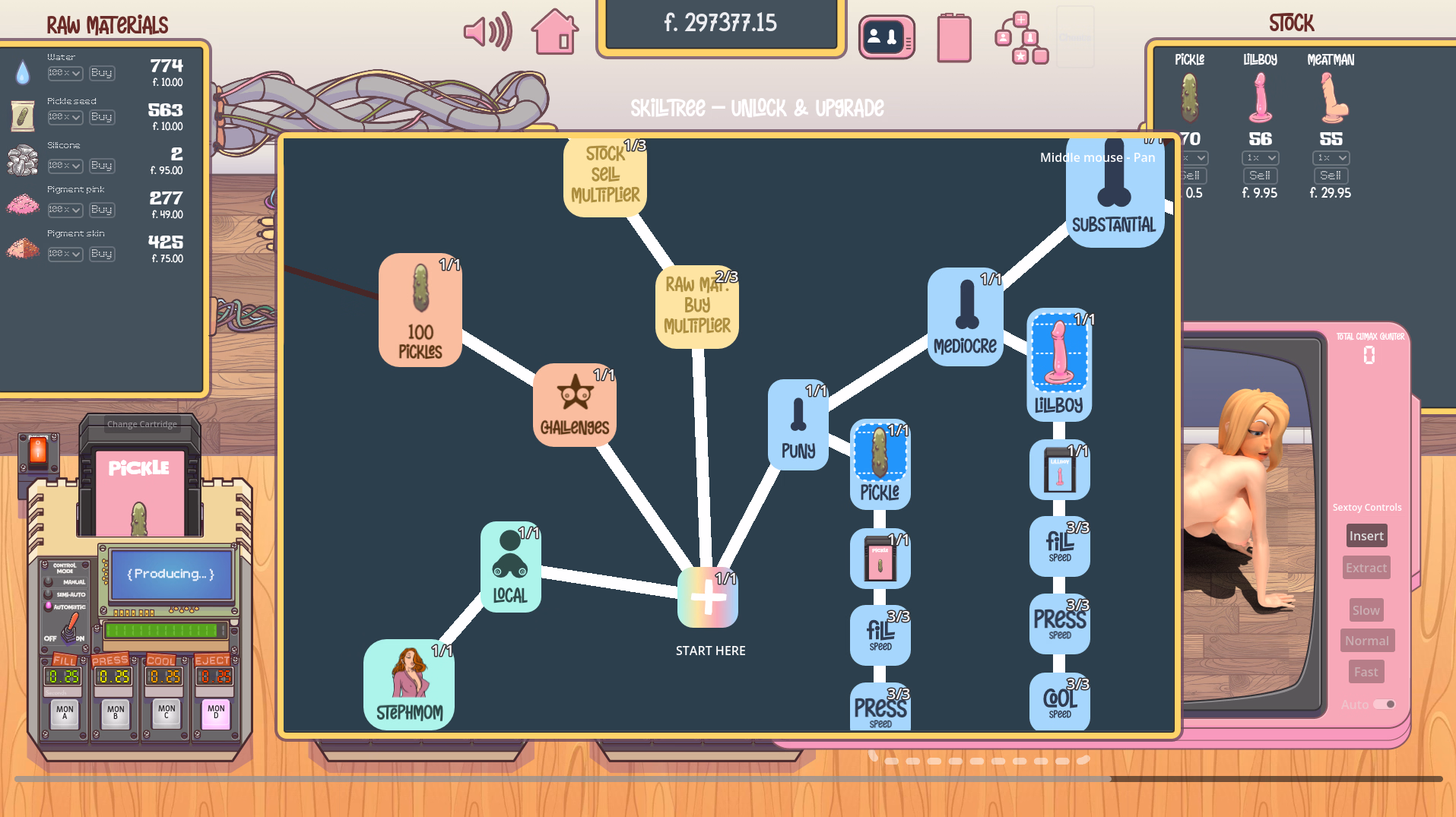 Godot Fapricator3000 [v0.0.67] [CmonzNSFW]