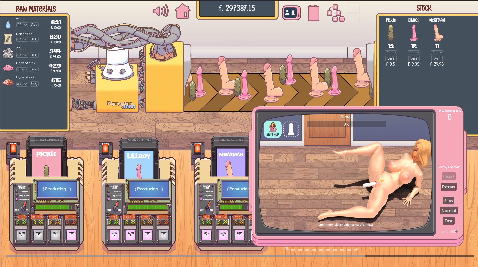 Godot Fapricator3000 [v0.0.67] [CmonzNSFW]