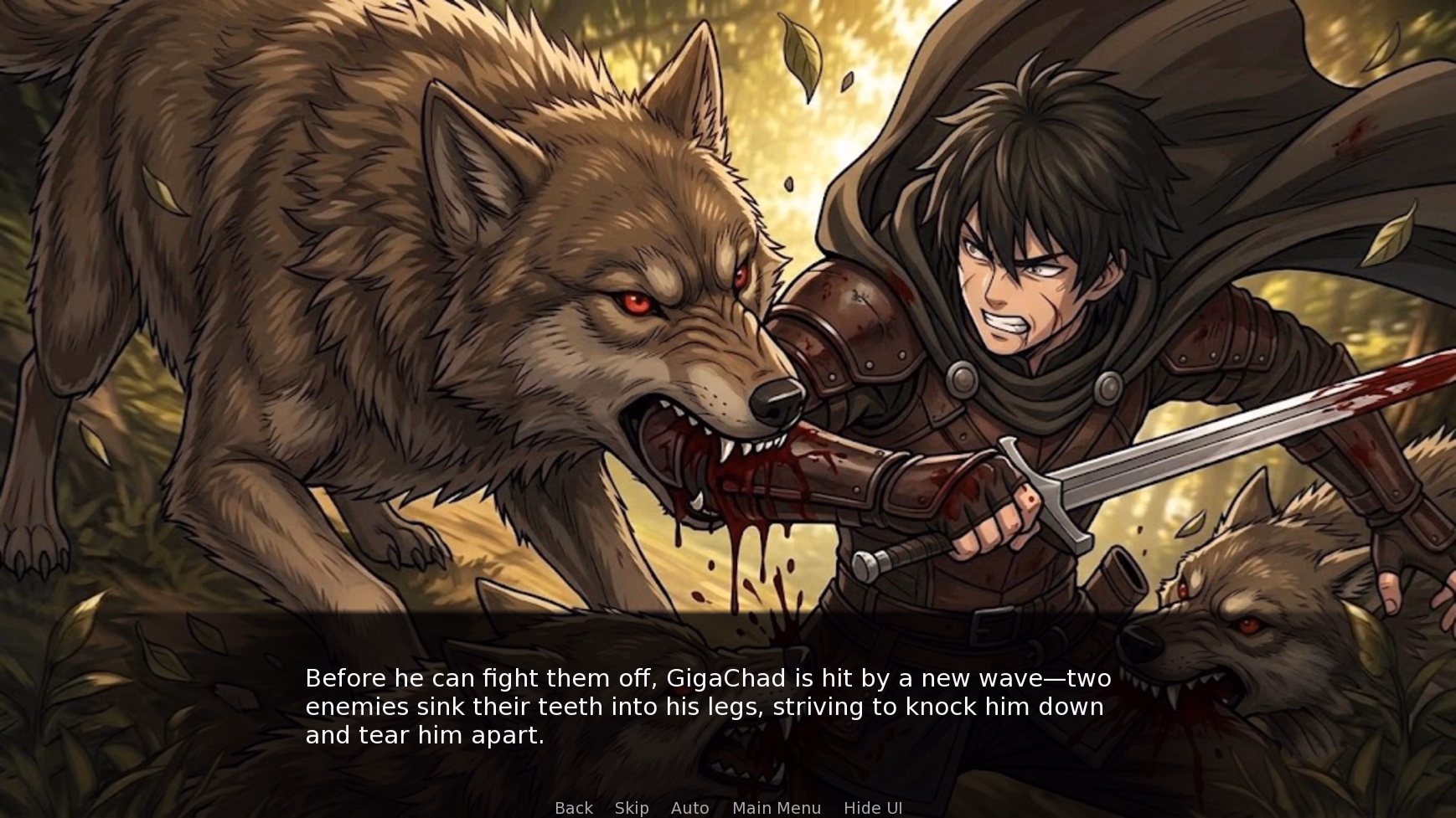 Ren'Py Echoes of ash [v0.3] [Echoes of ash]