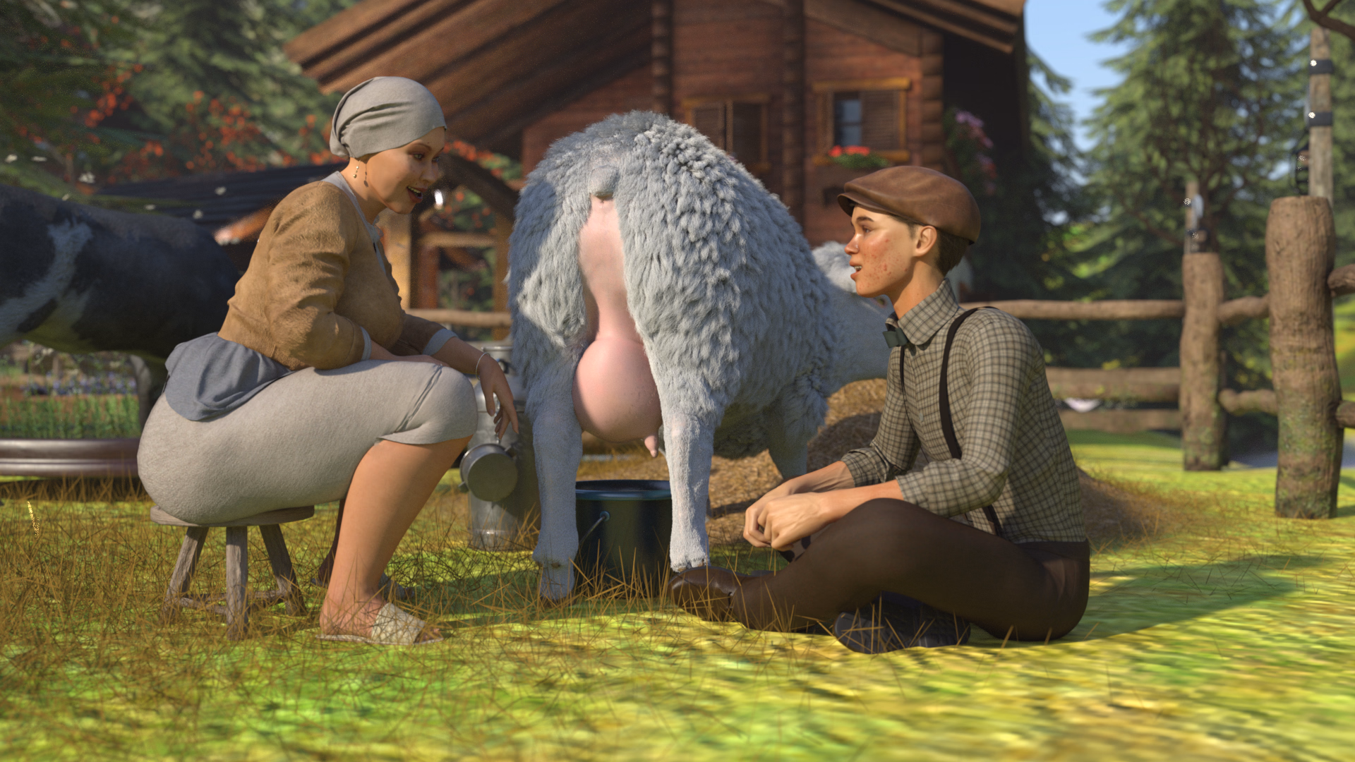 VN Ren'Py Amir; The Village Hero [v0.1] [Monia]