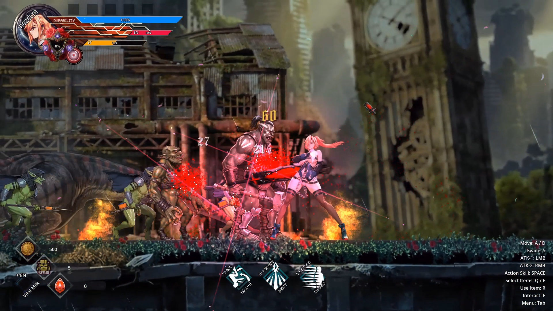 Godot ROZE: The Revenant of Zero Entropy [Demo] [Scarlet-Game]