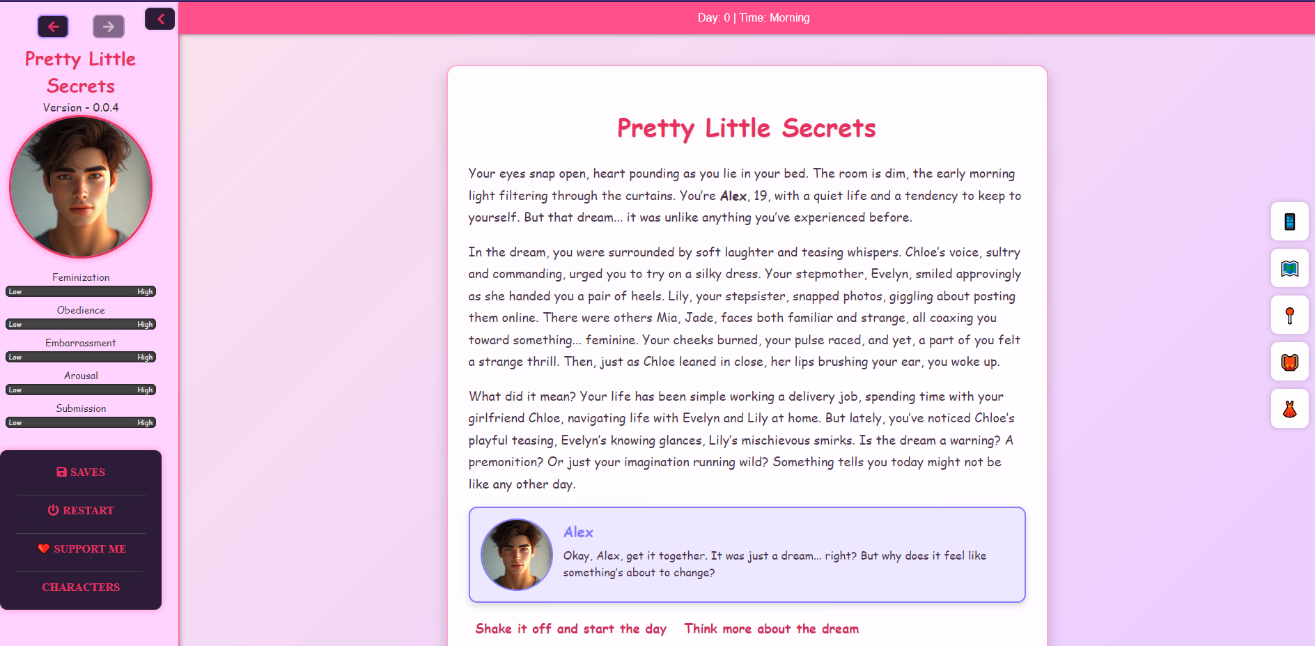 HTML Pretty Little Secrets [v0.5] [Pink Pixel]