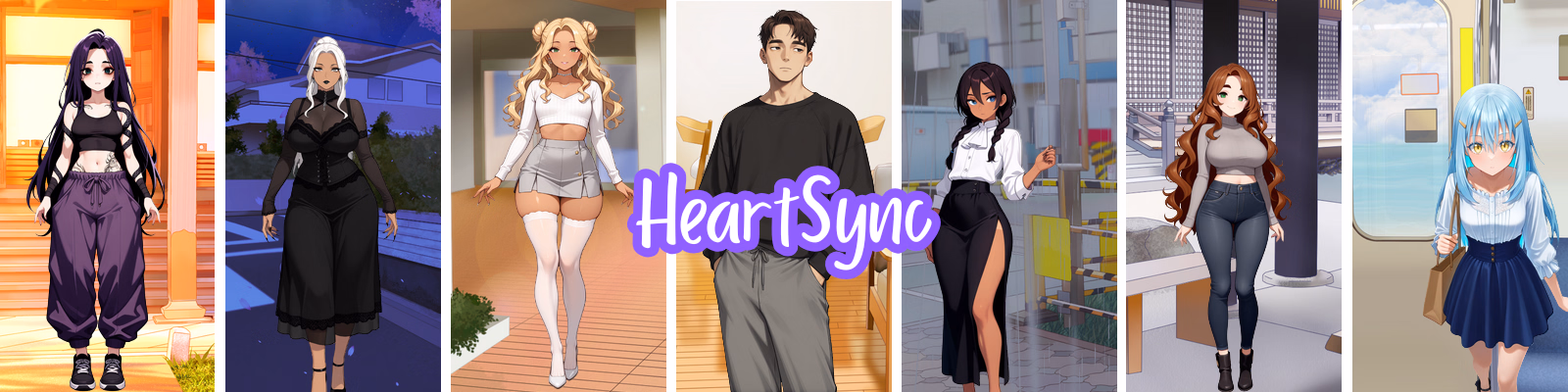 VN Ren'Py HeartSync [v1.01] [Feyster]