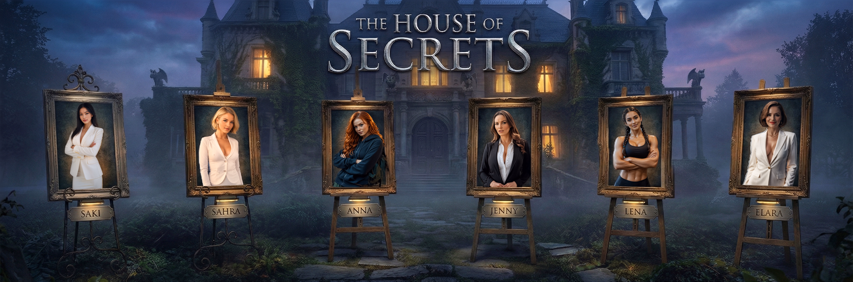 Ren'Py The House of Secrets [v0.8.0] [VirtualDateGaming]
