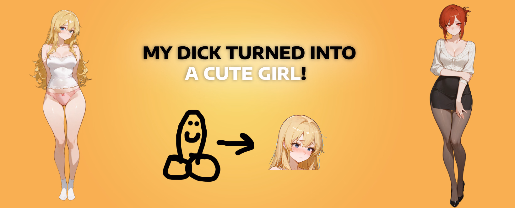 VN Ren'Py My Dick Turned Into A Cute Girl [v0.0.1] [Lewdbloom Studios]