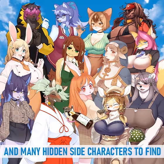 Wolf RPG Completed Two Beasts Or Not To Beast! [v2.02] [Tokinokogiri] screenshot