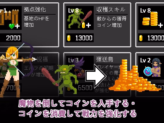 Others Completed Elf TD: Lustful monster invasion! Forest village's great danger! [v1.1] [Lemon dead dragon] screenshot
