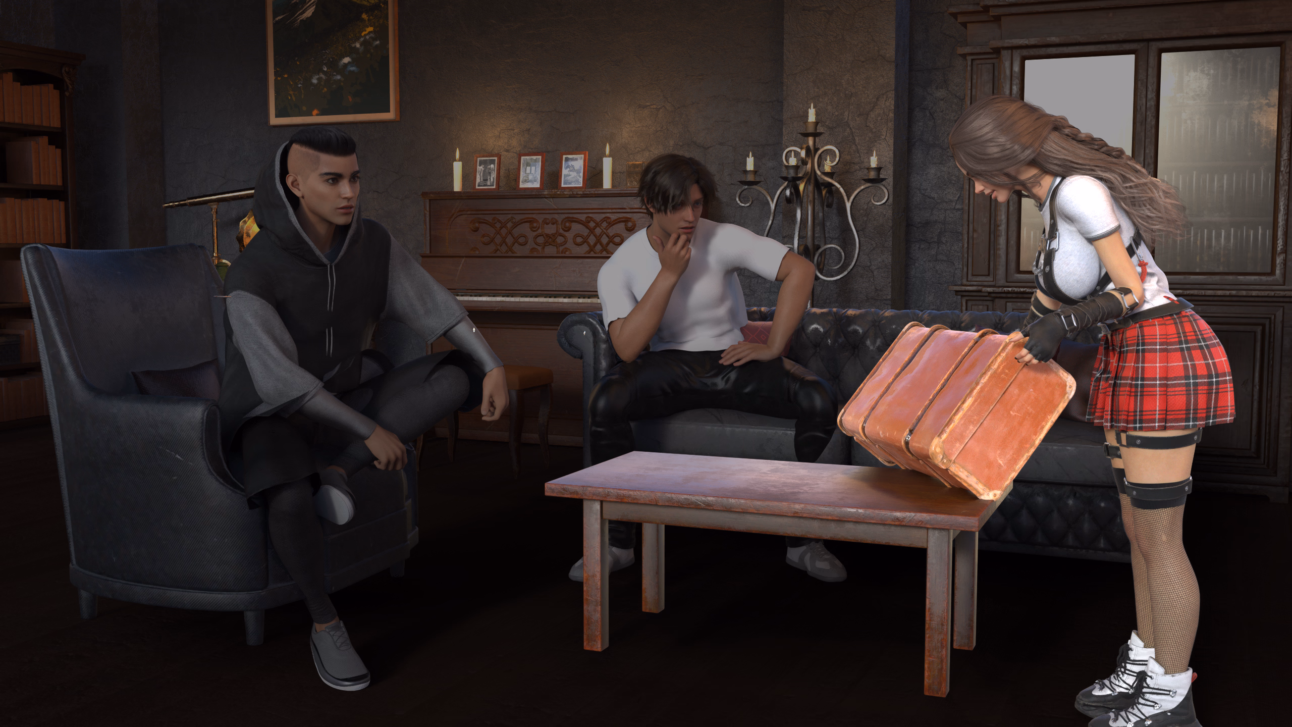 VN Ren'Py Demon's Games: Remake [v0.4] [The Sin Workshop] screenshot