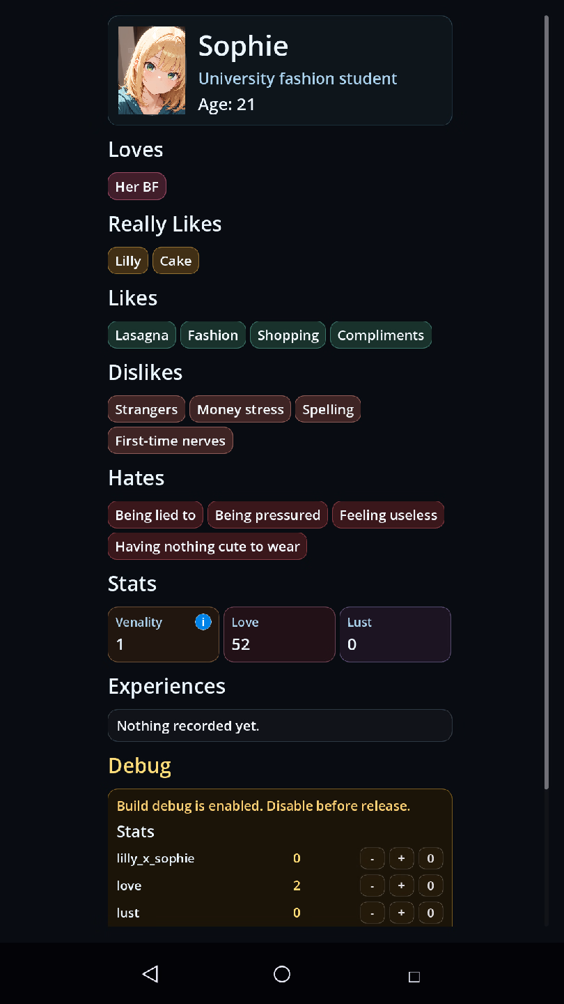 VN Godot Sexting Sim Stories [v0.6.1] [Kesash] screenshot