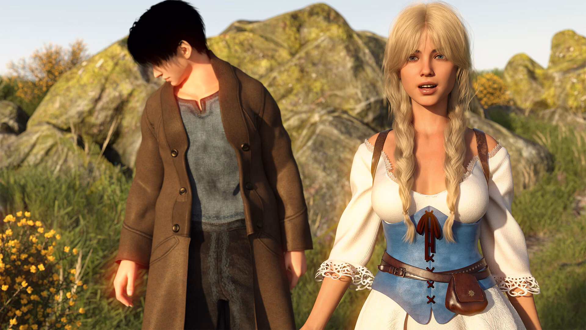 VN Ren'Py Mistbound Hearts [S1 - v0.1] [Zhady] screenshot