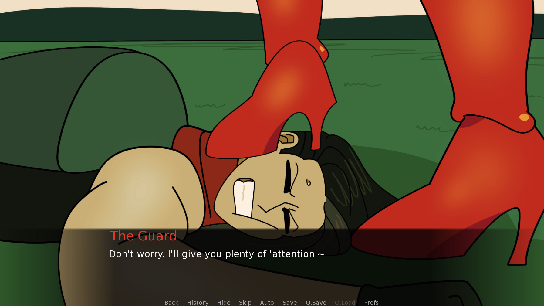 VN Ren'Py Onhold The Queen's Throne [v0.2.3.0] [Down Bad Smut Games] screenshot