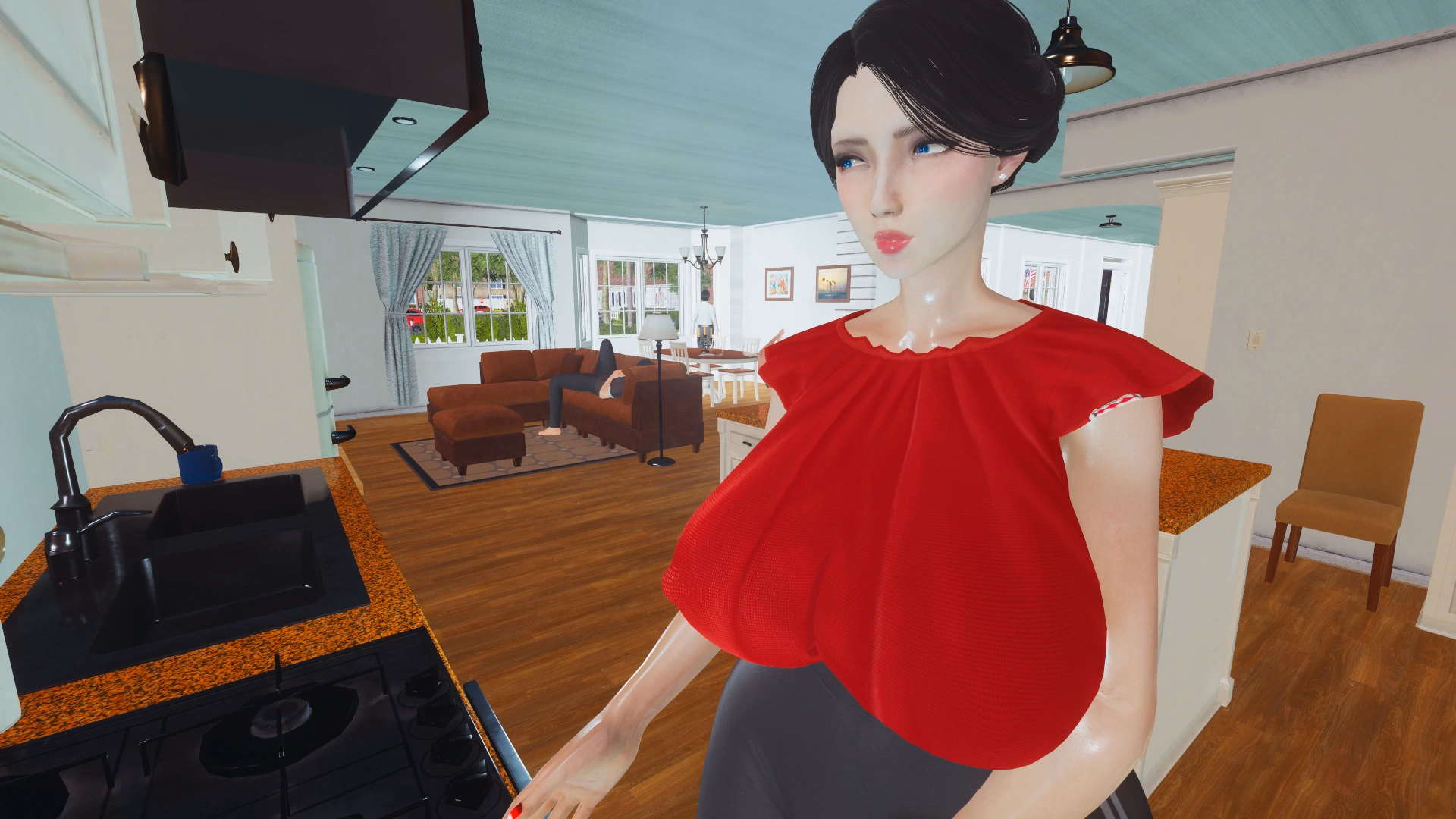 VN Ren'Py After the Fog [Ep.2] [Abbys_Cat] screenshot