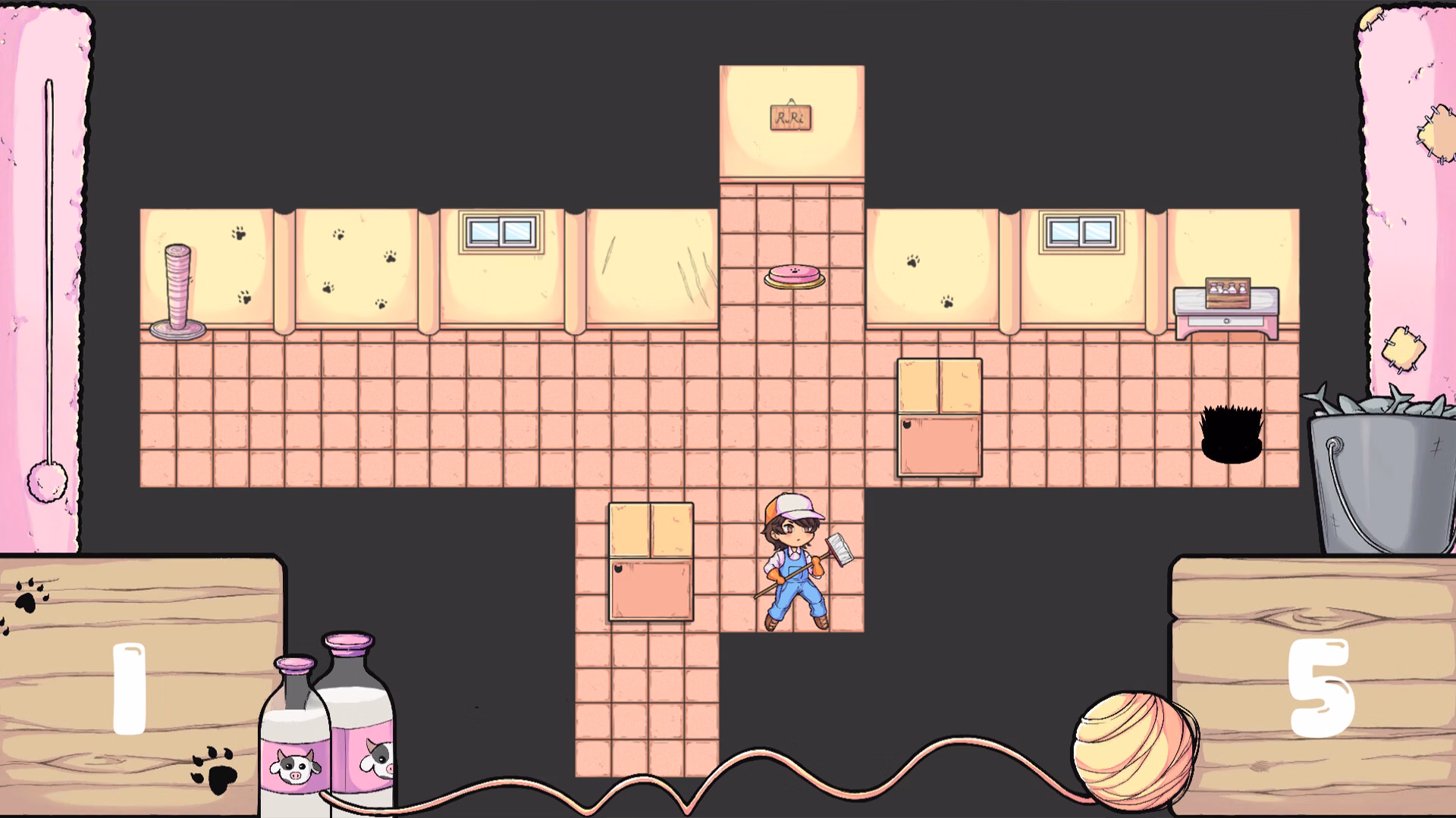 Unity Help Me Cleaner Sama! - I Got Isekai’d to Clean Monster Girl Basements [Demo] [NyakuGames] screenshot