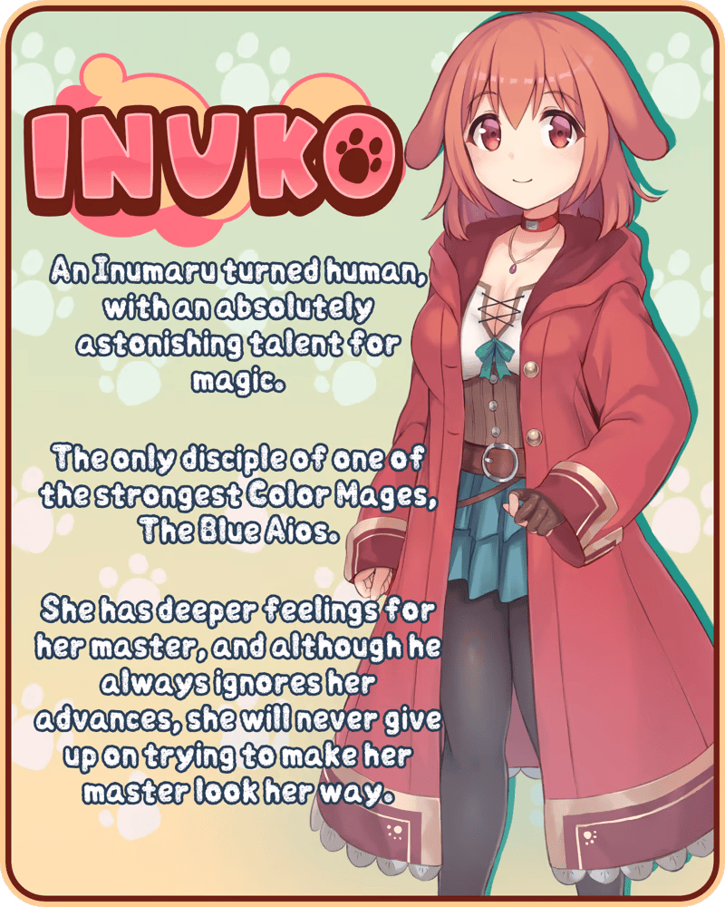 Wolf RPG Completed Little Witch Inuko [Steam] [Flamme Soft] screenshot