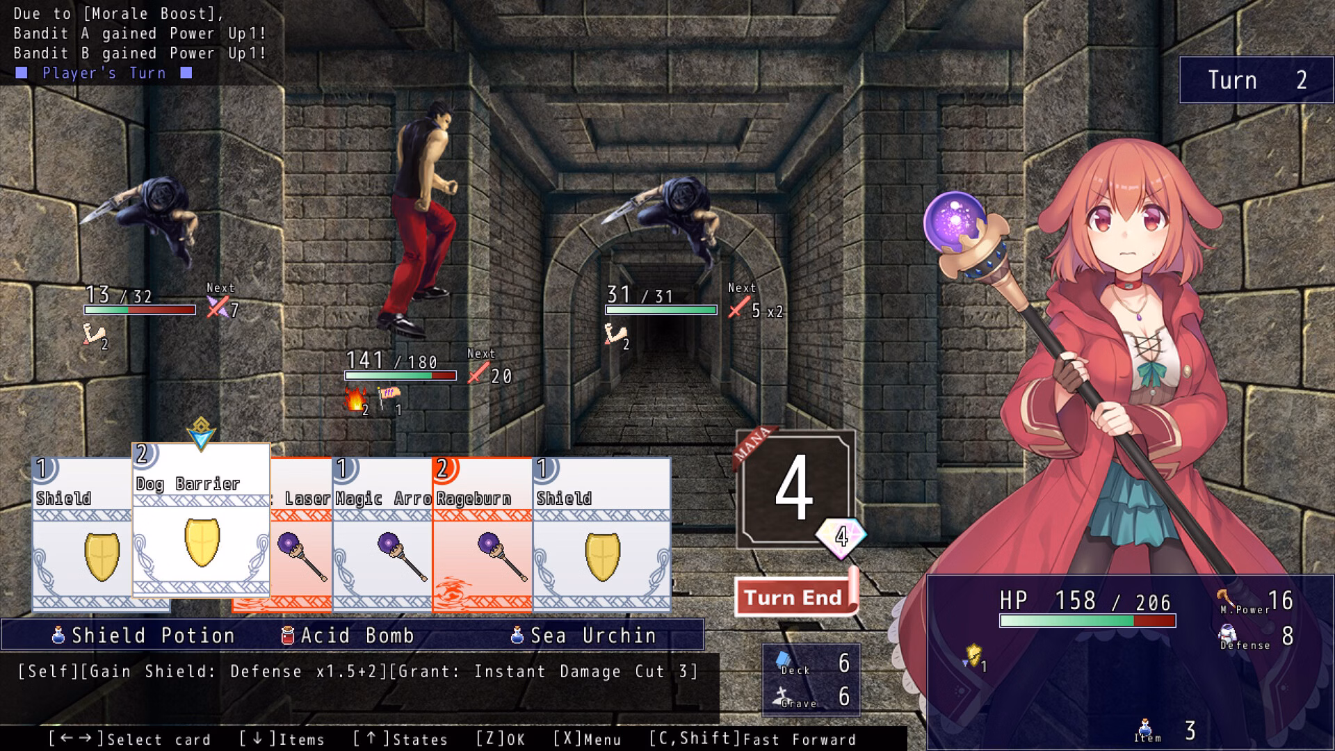 Wolf RPG Completed Little Witch Inuko [Steam] [Flamme Soft] screenshot
