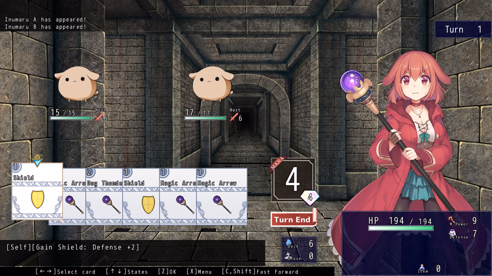 Wolf RPG Completed Little Witch Inuko [Steam] [Flamme Soft] screenshot