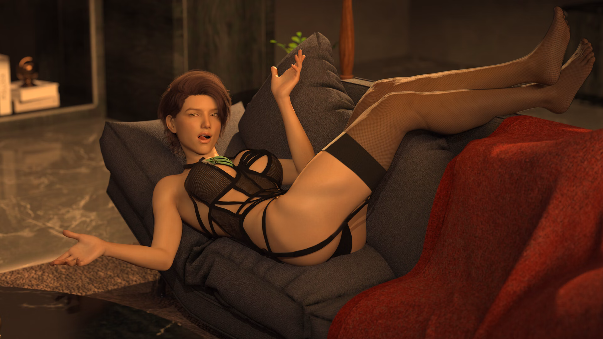 Ren'Py Pussy Pass Denied: First Case [v0.1] [Desire Forger] screenshot