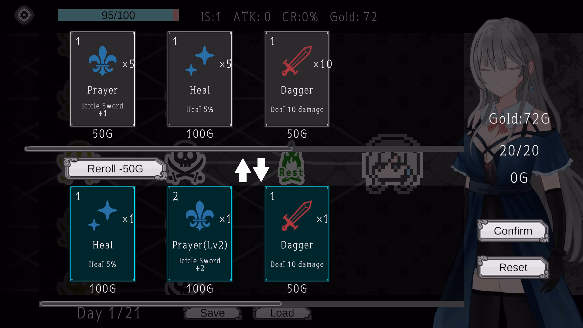 Unity Completed Princess Elheim in Exile [v1.0.5] [sumidate/Sumida Games] screenshot