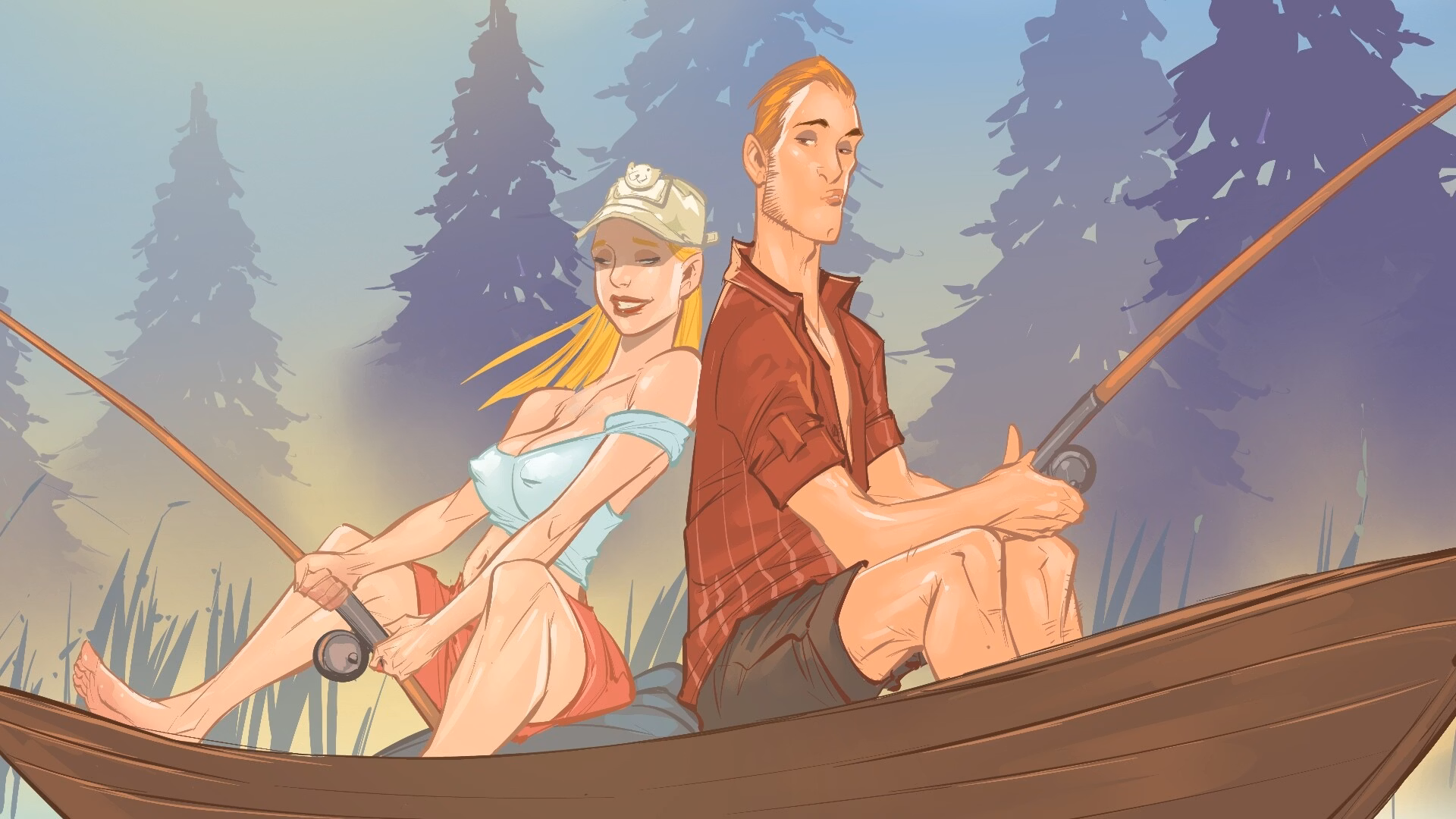 VN Ren'Py Wild Weekend [Demo] [Ktulhu Solutions] screenshot