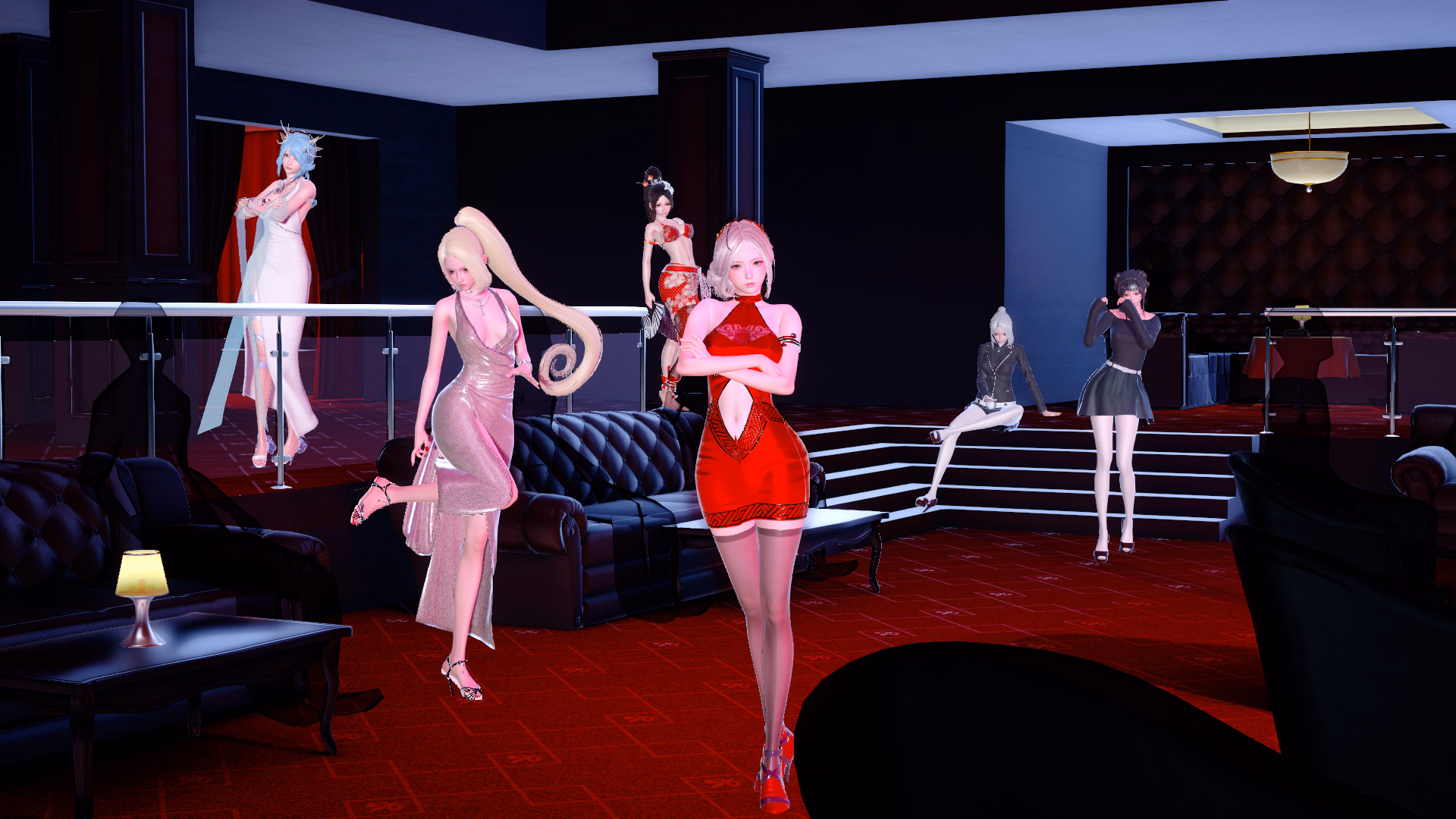 VN Ren'Py The Moon Club [v0.3.0] [Project mNm]