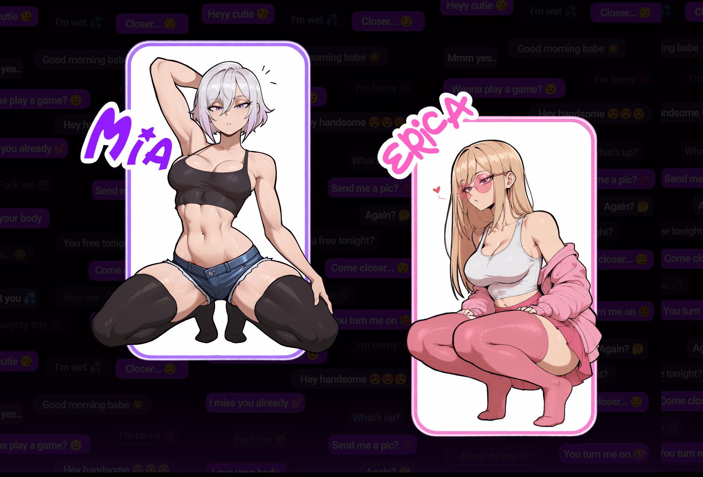 Godot Horny Chat [v0.002-beta] [InXylor] screenshot