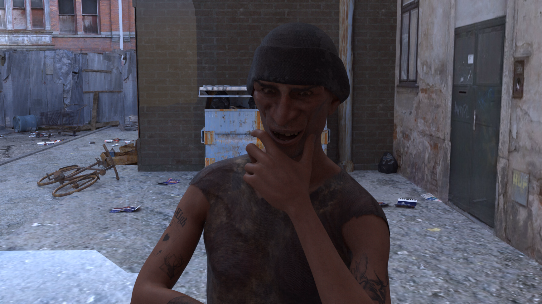 VN Ren'Py Self Portrait [v0.1 ] [The_Architect] screenshot