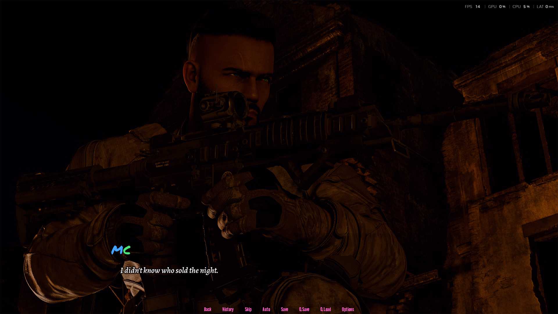 VN Ren'Py Scars of a Ghost [Prologue] [Pink Unicorn Studio] screenshot