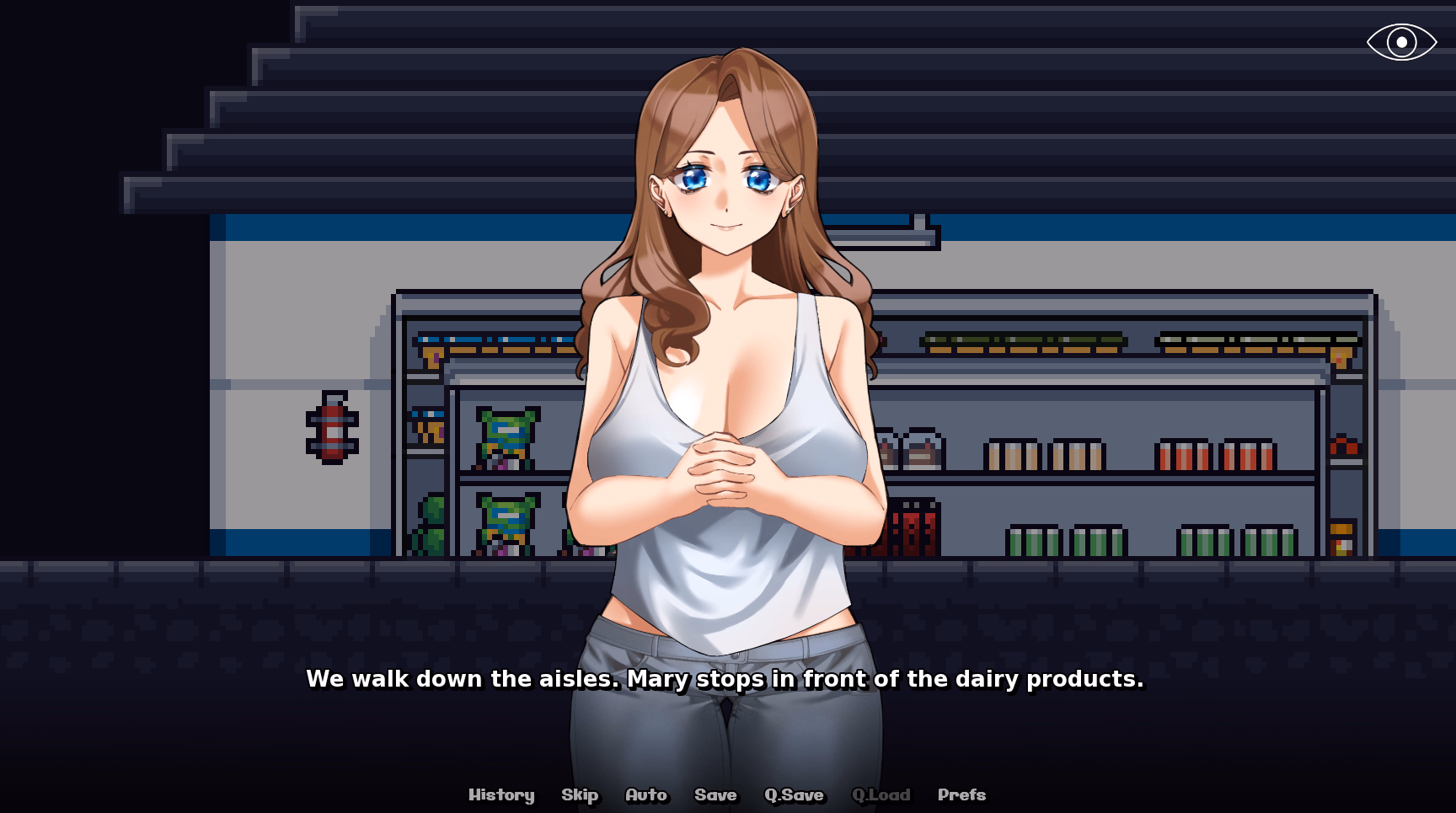 Ren'Py Behind Her Smile [v0.5] [BehindSmileVN] screenshot