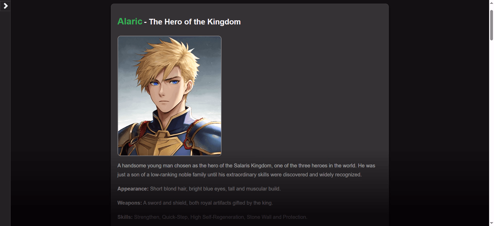 HTML Hero's Companion [v0.1] [keksx4] screenshot