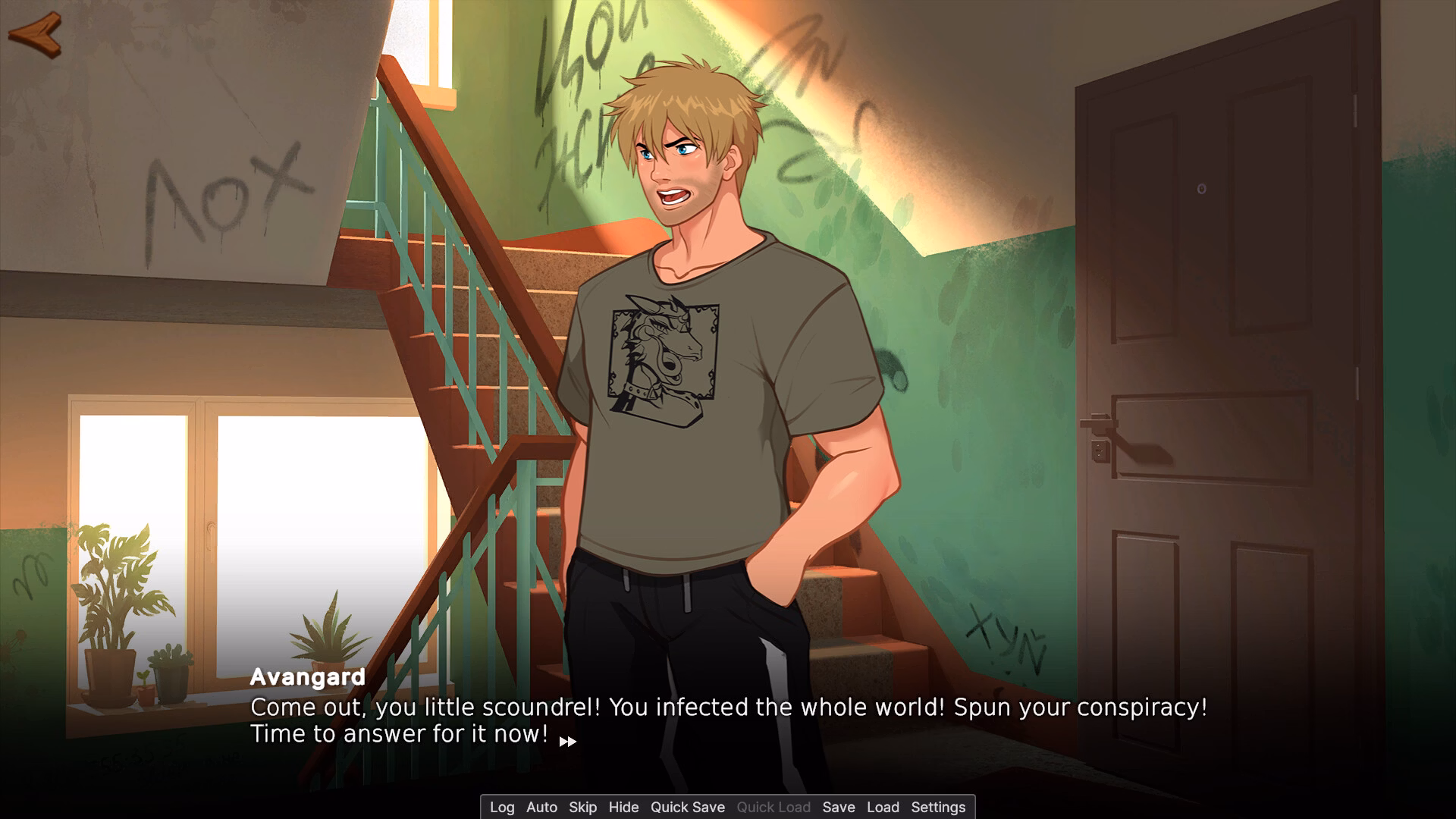 VN Unity Completed Hyperborea - Hornysolation [v1.0] [Hue Axis Entertainment] screenshot