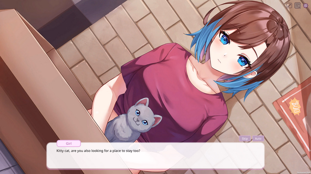 VN Unity Completed Runaway Home: Mili and Chocolate [v1.0] [Neko Choko Game Studio] screenshot
