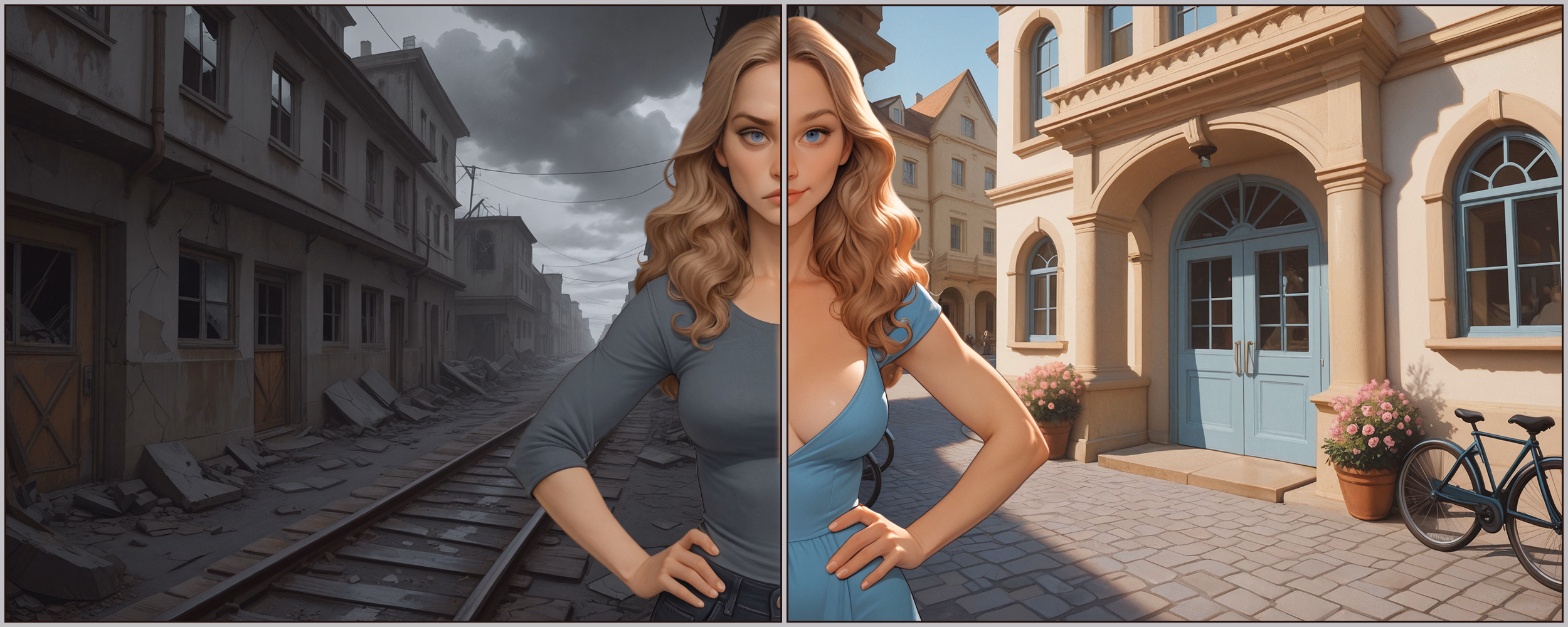 VN Ren'Py Onhold New Hanna's Life [Ch.1 v0.01] [Hanna2001]